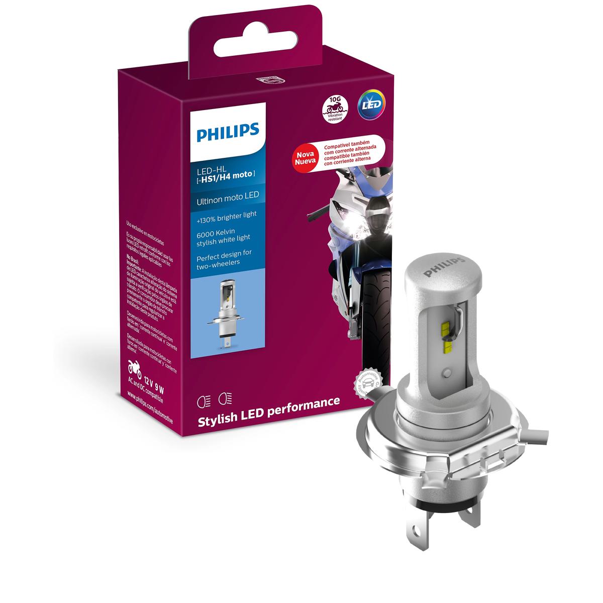 Lampada Farol Philips H4 Led Ultinon - Philips - 11458UMWX1 - (1)