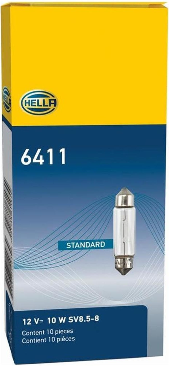 Lâmpada Torpedo 12V 10W T325 - Hella - 6411 - (2)