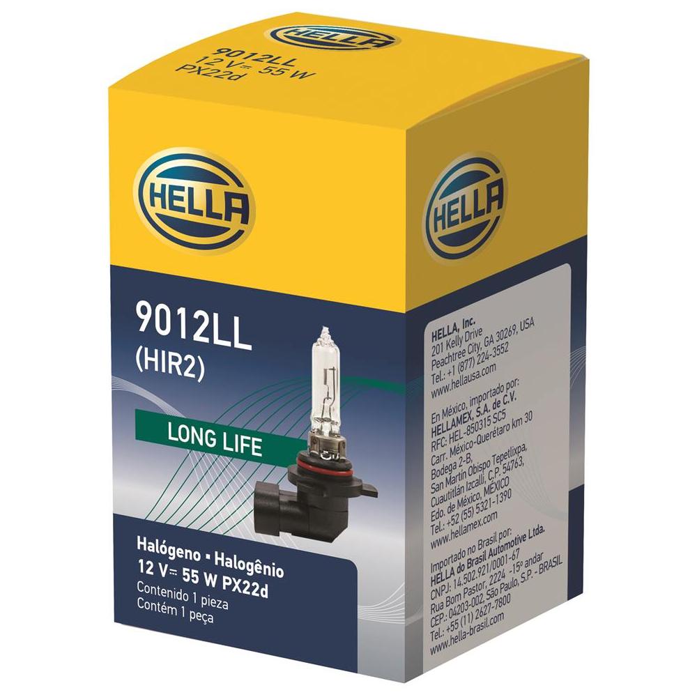 Lâmpada Hir2 Vida Longa 3200k 12v 55w - Hella - 9012LL - (2)