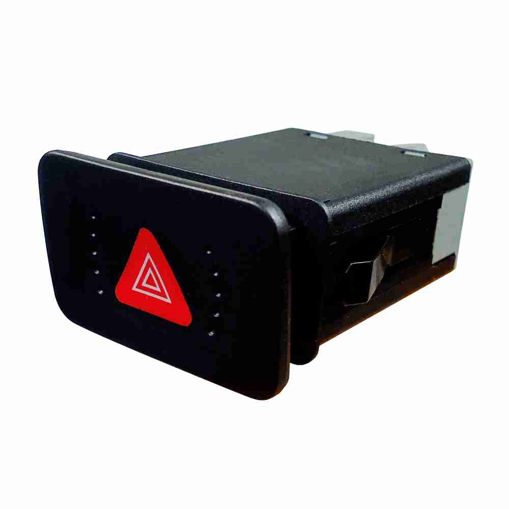 Interruptor Pisca Alerta 7 Terminais Chave Comutadora para Volkswagen Bora e Golf - DNI - DNI 2113 - (4)