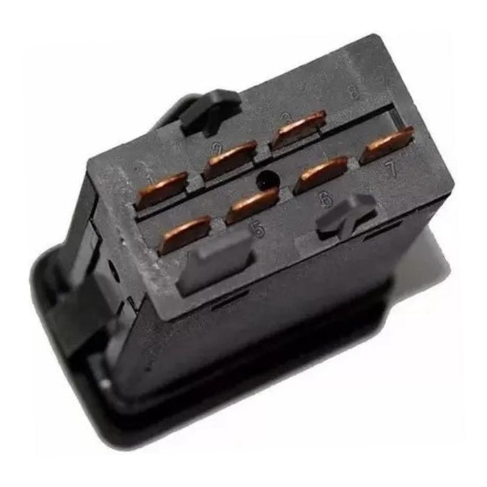 Interruptor Pisca Alerta 7 Terminais Chave Comutadora para Volkswagen Bora e Golf - DNI - DNI 2113 - (3)