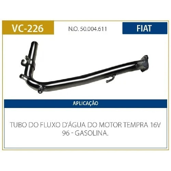 Tubo de Água do Motor - Expeditubo - 3326 - (1)