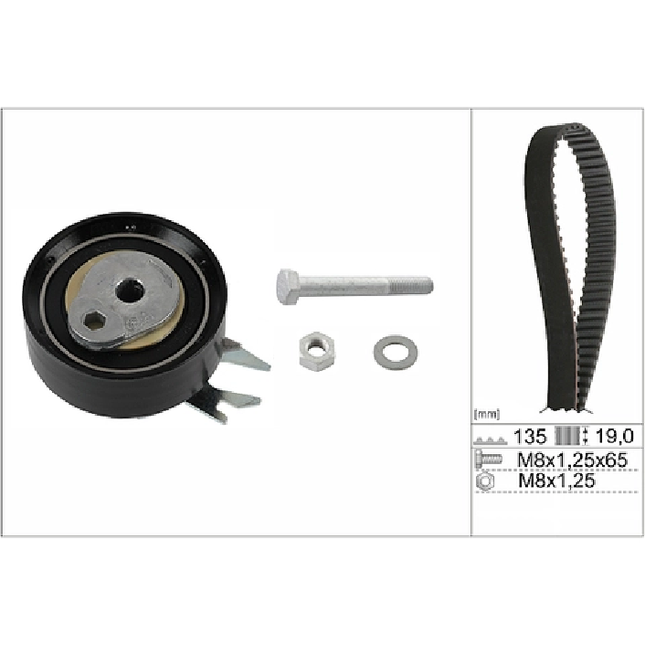 Kit de Distribuição do Motor - INA - 530 0166 100 - (1)