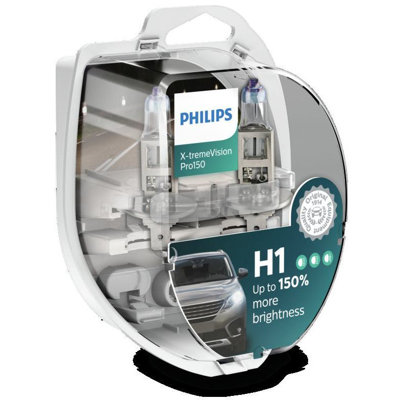 Lâmpada Farol Baixo 12V H1 Halógena - Philips - 12258XV+S2 - (3)