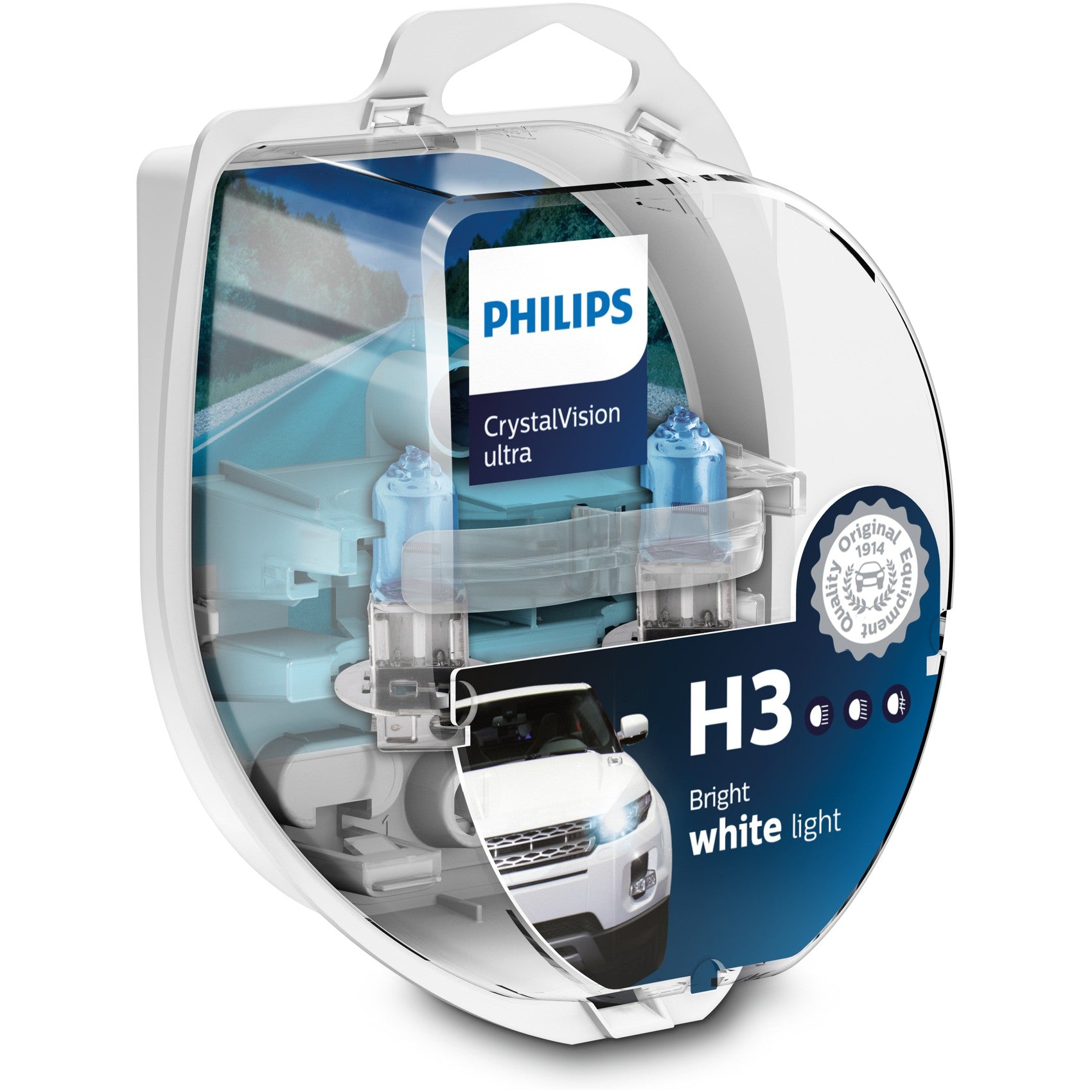 Par Lâmpada do Farol Baixo PK22S H3 - Philips - 12336CVUSM - (4)