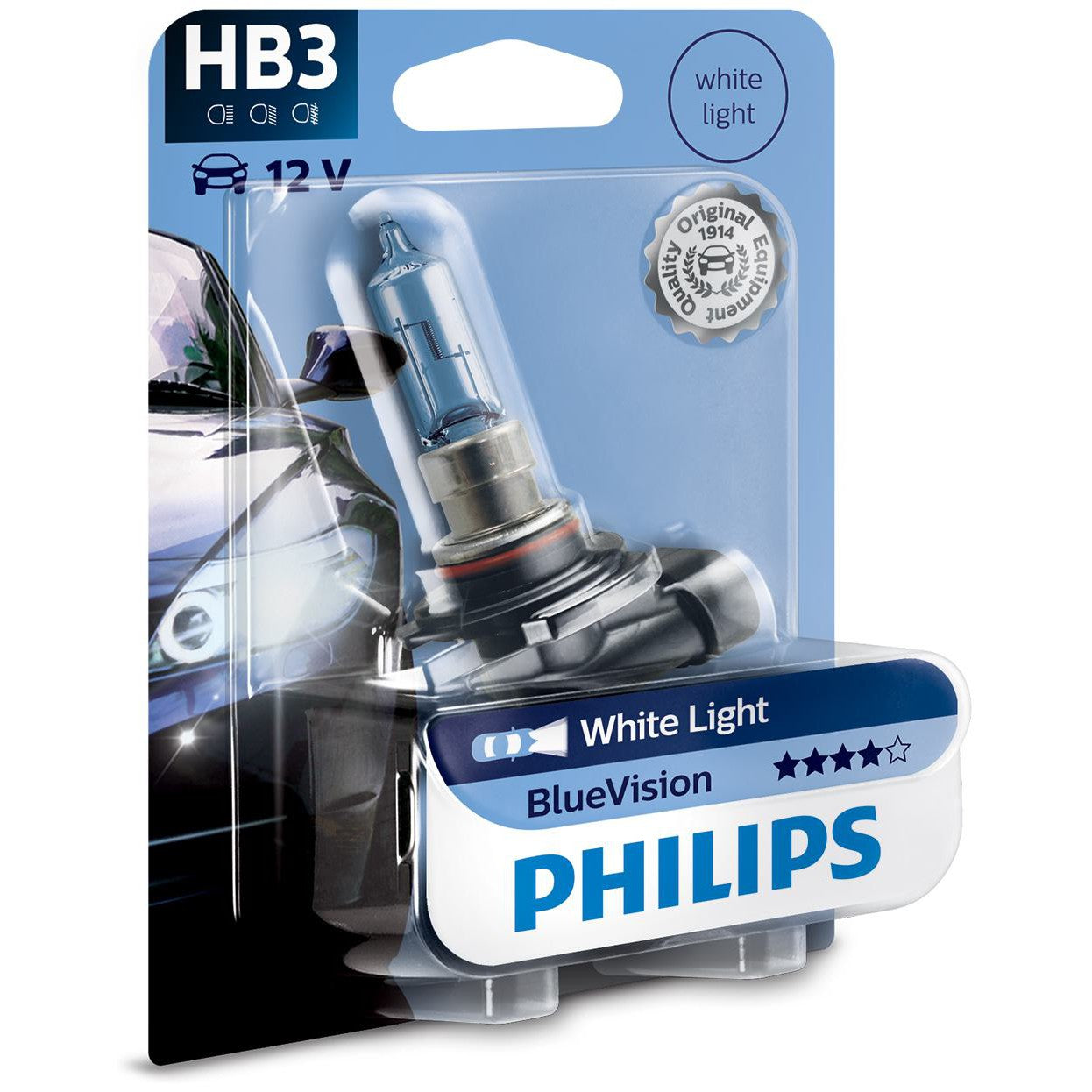 Lâmpada do Farol Baixo HB3 60W 12V P20D - Philips - 9005BVB1 - (4)