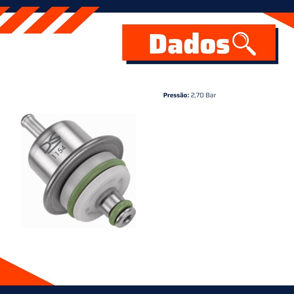 Regulador de Pressão 2,70 Bar - DS - 1154 - (2)