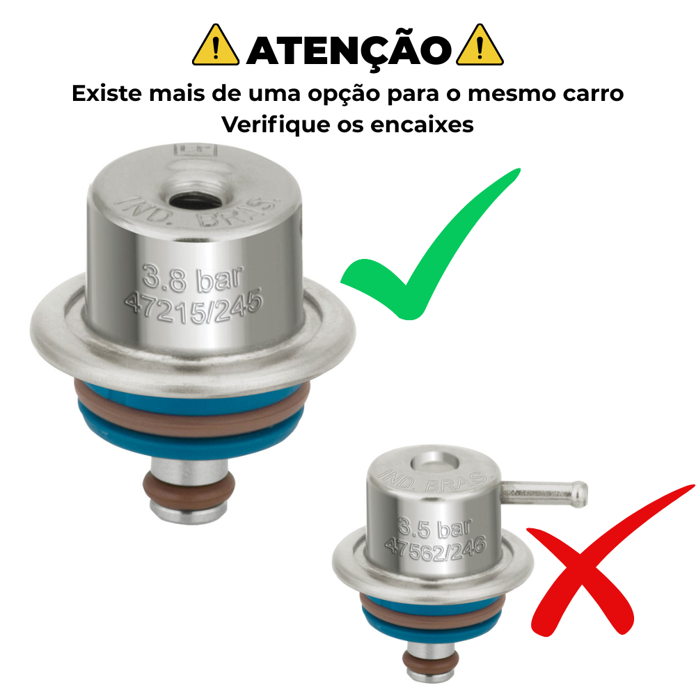 Regulador de Pressão de Combustível - LP - LP-47215/245 - (3)