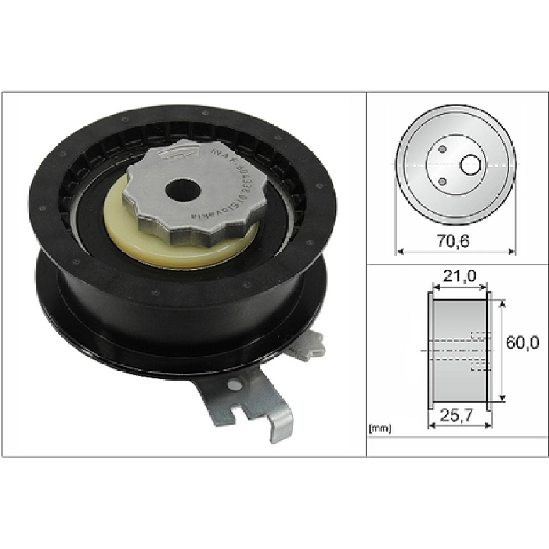 Tensionador da Correia - INA - 531 0882 10 - (3)