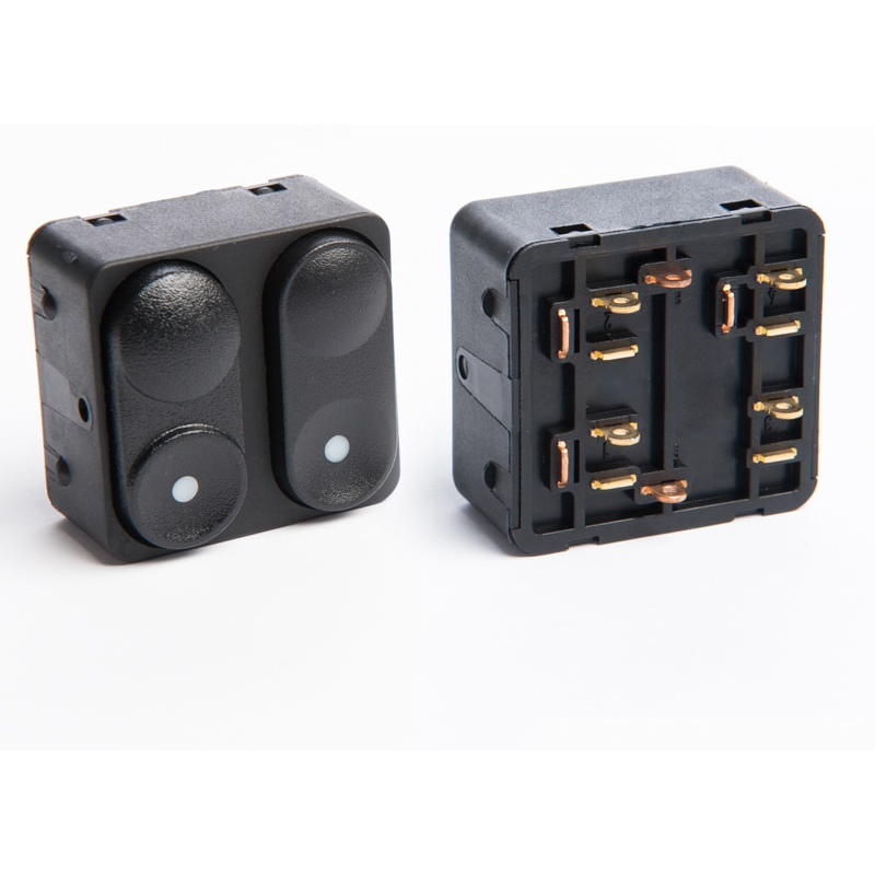 Interruptor Vidro Duplo Dianteiro Esq - Kostal - 3165010 - (1)