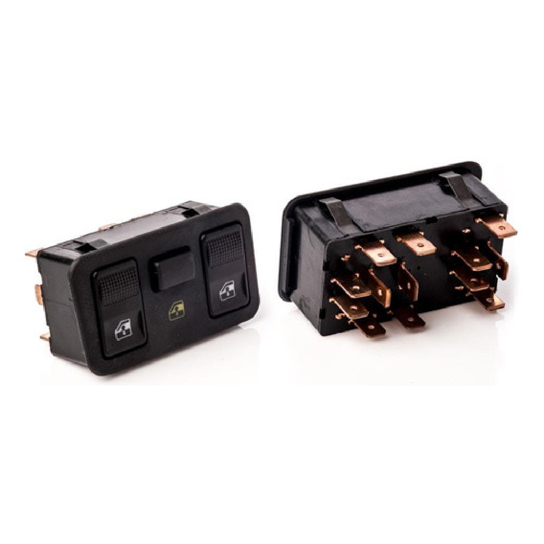 Interruptor do Vidro Elétrico Duplo - Kostal - 3731005 - (1)