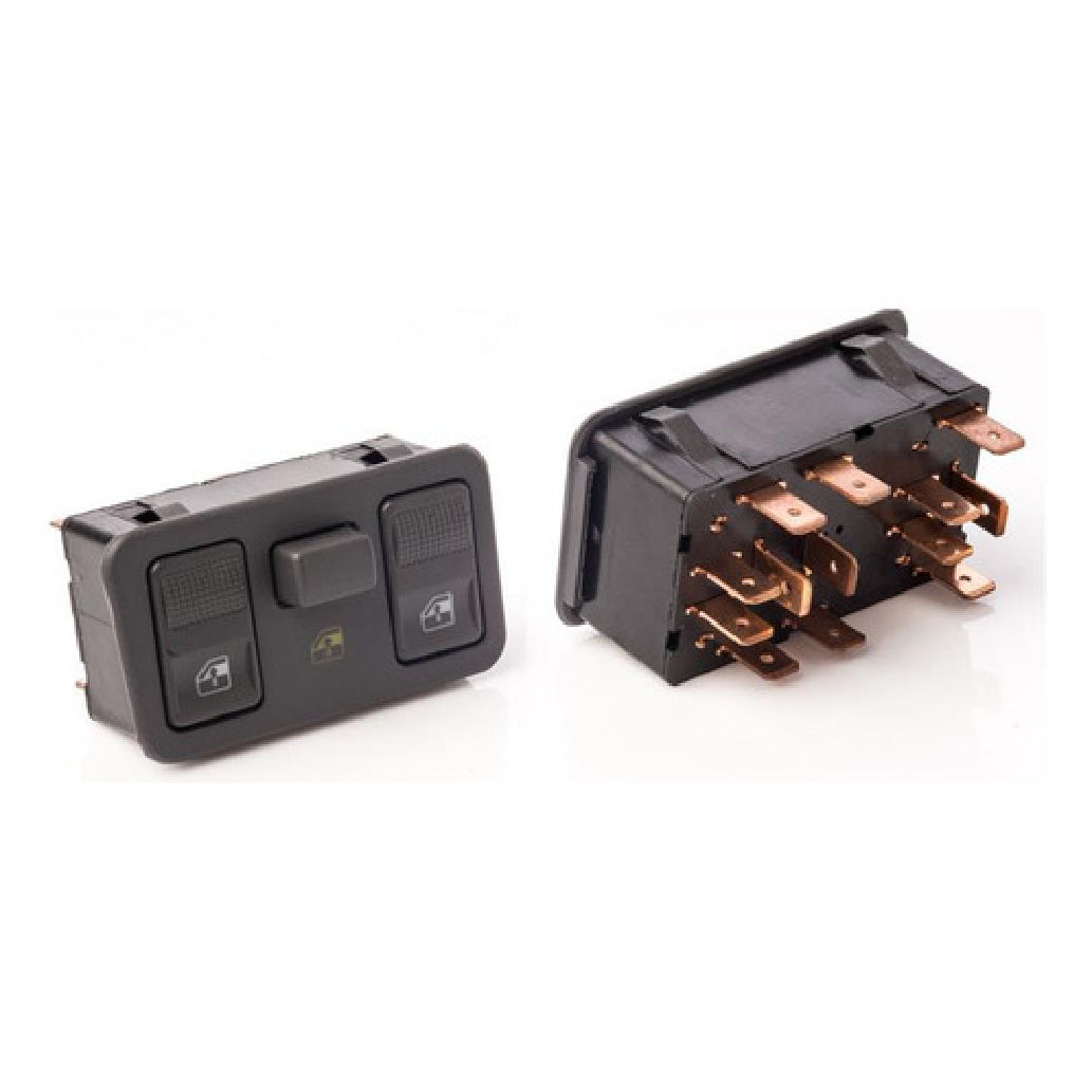 Interruptor Vidro Elétrico Duplo Diant - Kostal - 3731006 - (1)