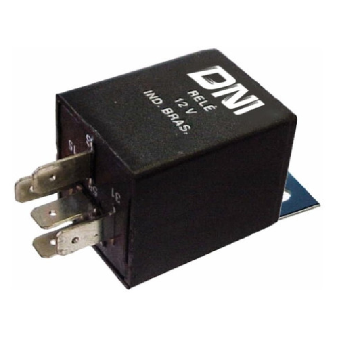 Relé para Acendimento Automático dos Faróis Baixos 150W 12V - DNI - 0409 - (1)