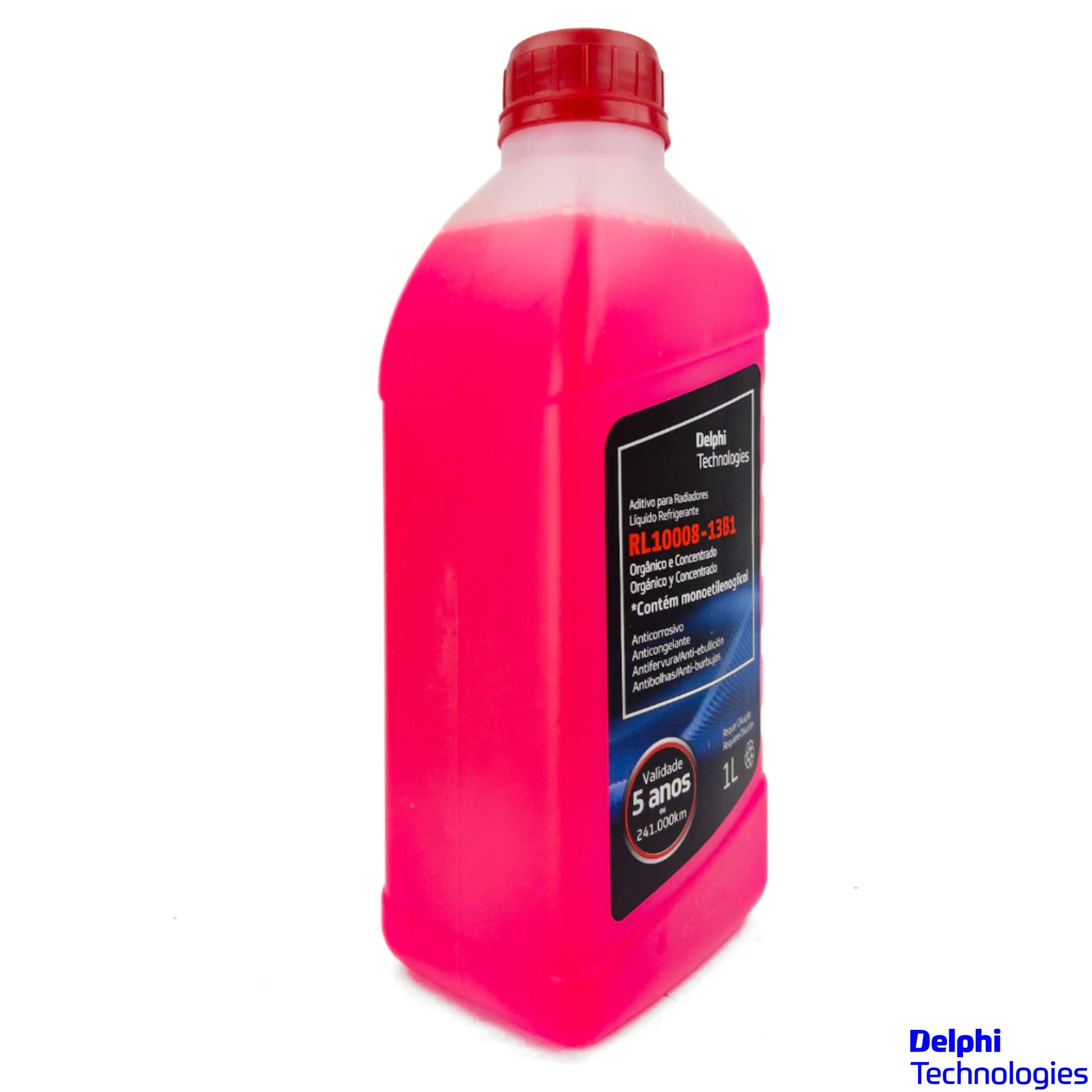 Aditivo para Radiador Concentrado Vermelho Orgânico 1 Litro - Delphi - RL10008 - (3)