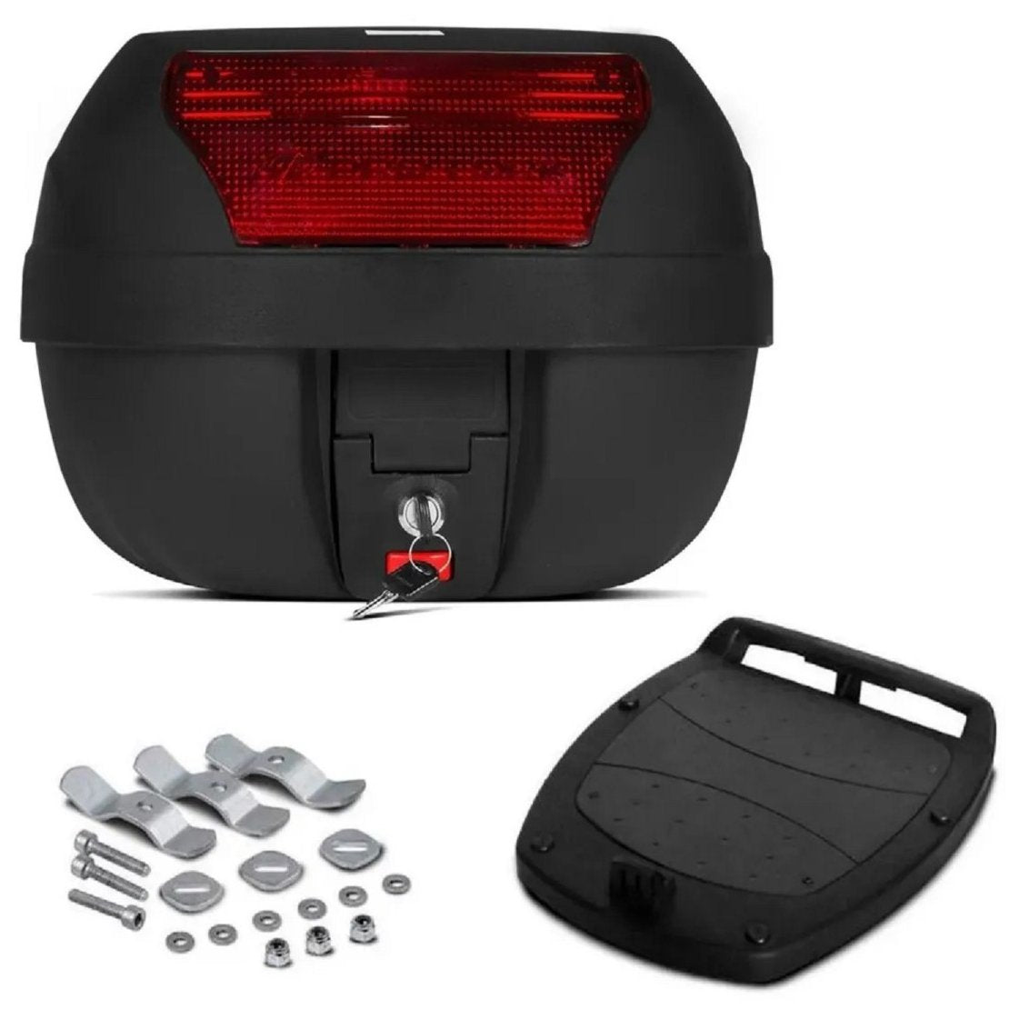 Baú Traseiro 28 litros Preto - Pro Tork - BP-03 - (1)
