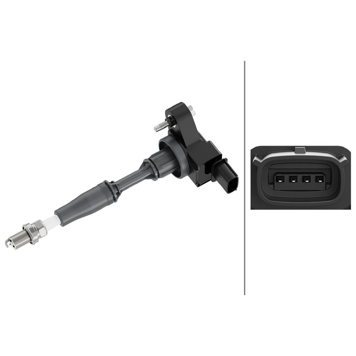 Bobina de Ignição para Chevrolet Equinox e S10 - Hella - HBI0139 - (1)