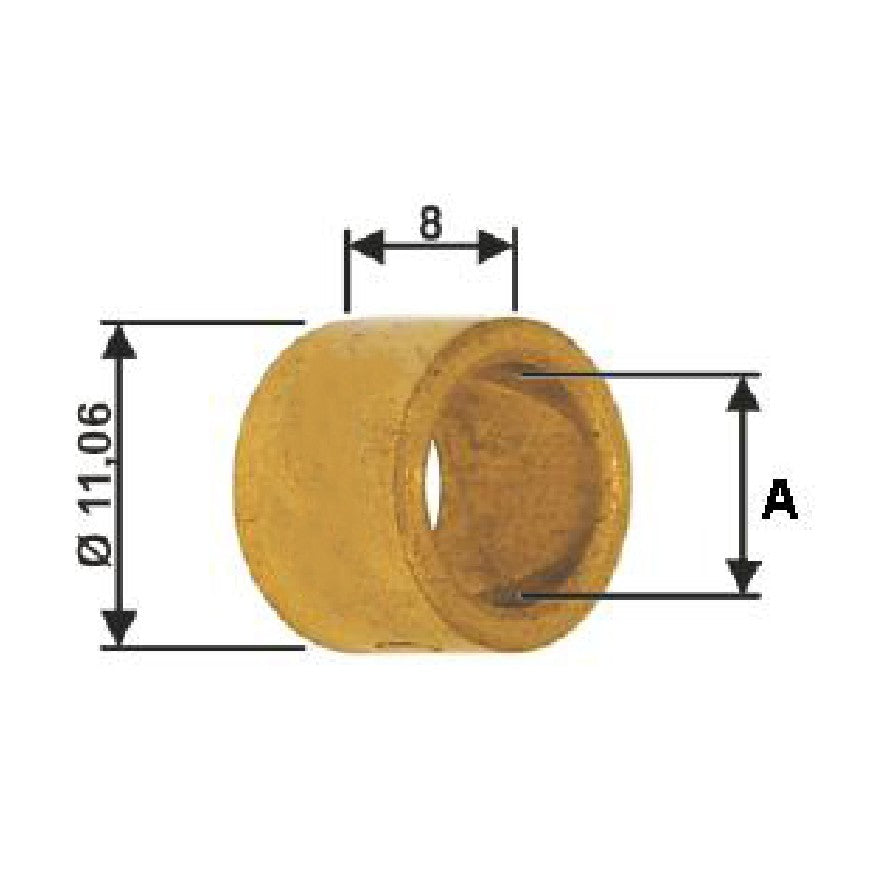 Bucha para Motor de Partida 10 Unidades - Unifap - BC1-0039-00 - (1)