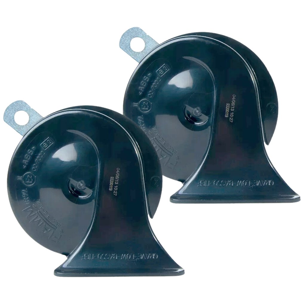 Buzina Tom Grave e Agudo Modelo Caracol - Fiamm - HK 99 2T - (1)