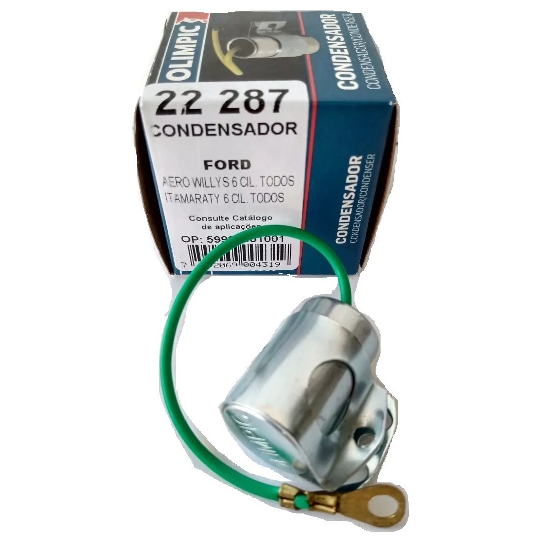 Capacitor Anti Ruído - Olimpic - 22 287 - (1)
