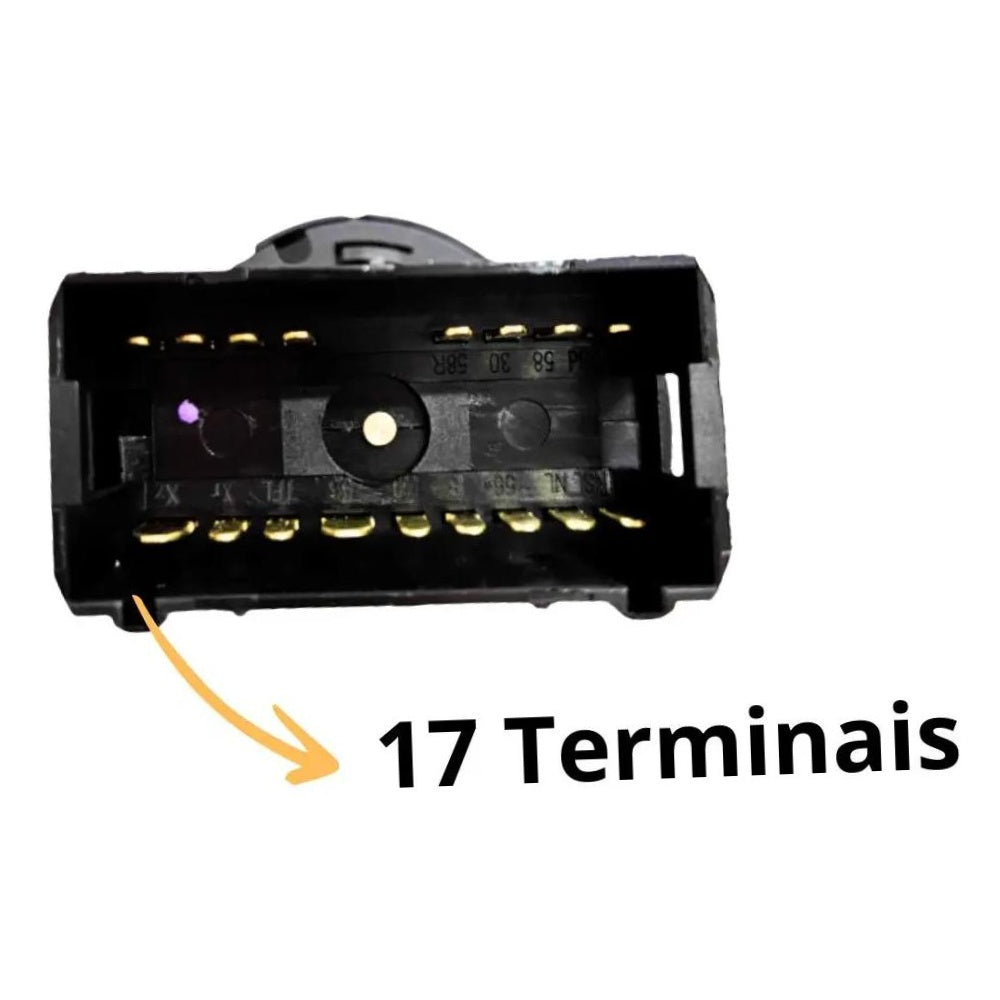 Chave de Luz Comutadora com Dimmer 24V 2TB941534 - DNI - 2160 - (5)