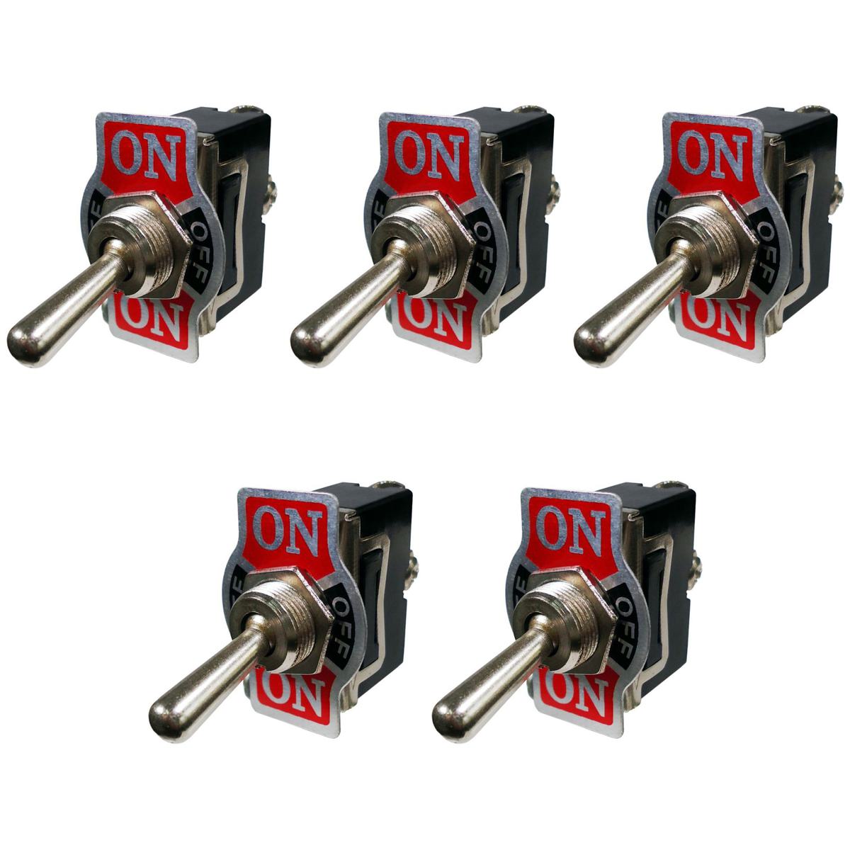 Chave de Uso Geral 3 Posições ON/OFF/ON 3 Terminais Comutadora 400W - DNI - 2082 - (1)