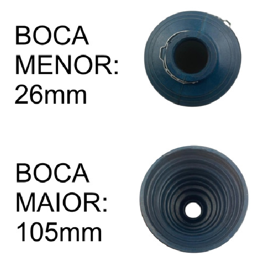 Kit Coifa da Homocinética Lado Roda - 4x4 - A2192 - (2)