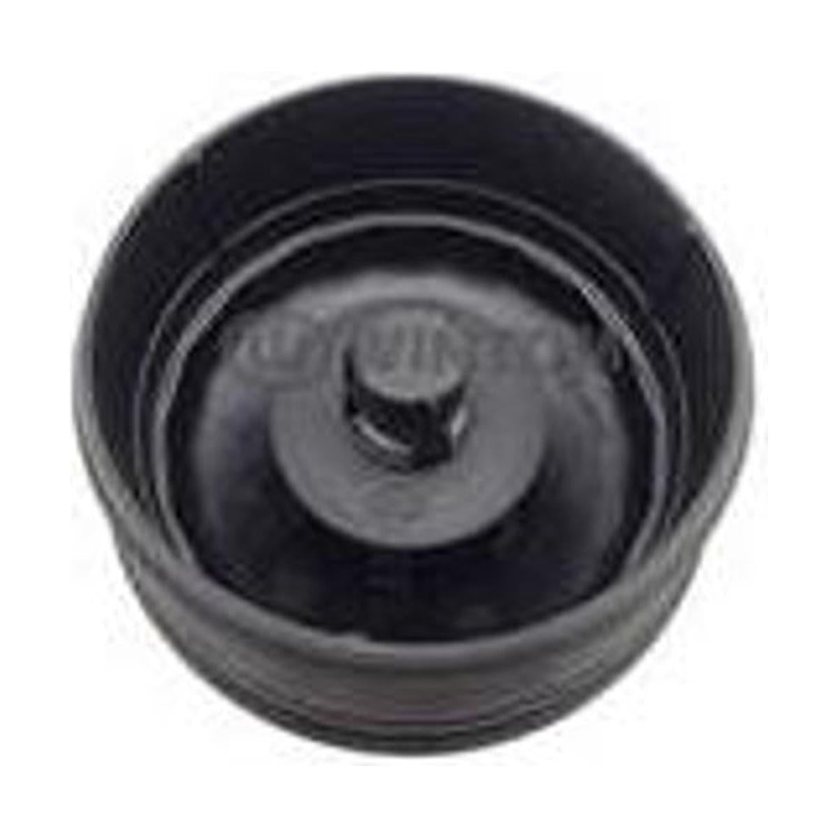 Copo do Filtro de Óleo Rosqueável Preto Plástico - Valclei - CO-2004 - (1)
