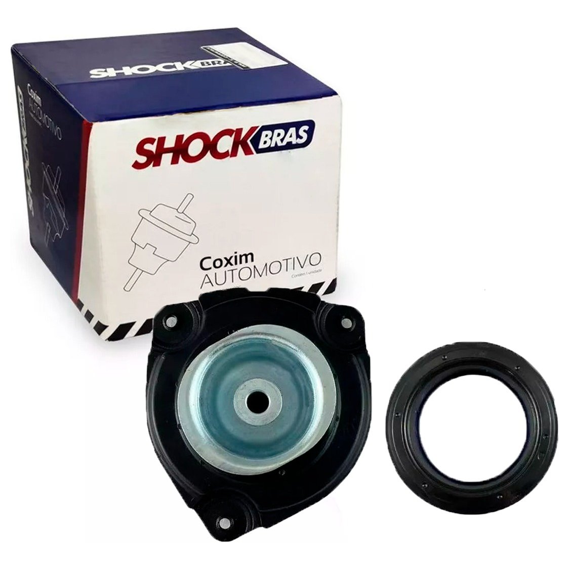 Coxim de Amortecedor Dianteiro Lado Direito ou Esquerdo - ShockBras - ACX15006 - (1)