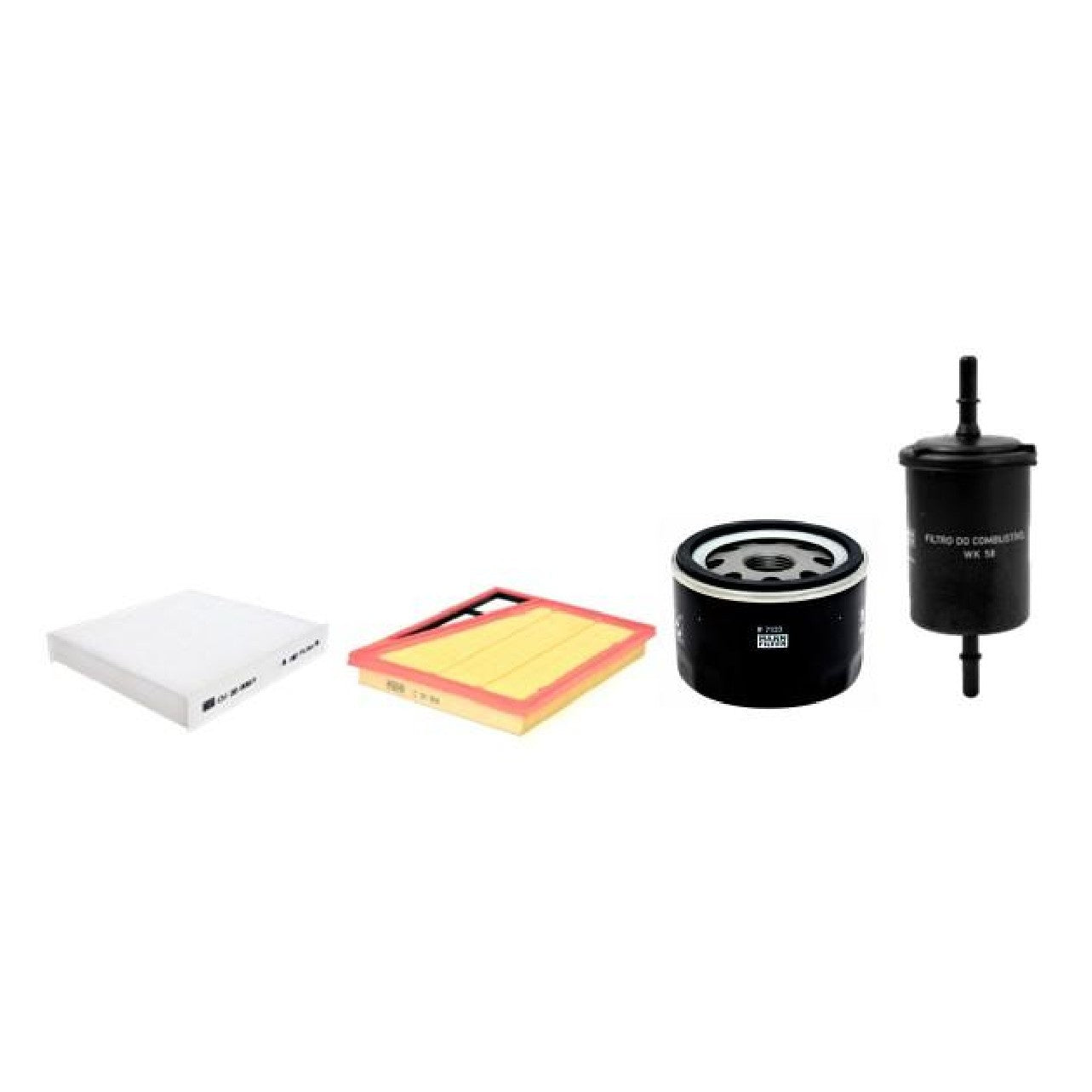 Kit de Filtros Ar Cabine Combustível Óleo - Mann-Filter - SP11066-4 - (1)