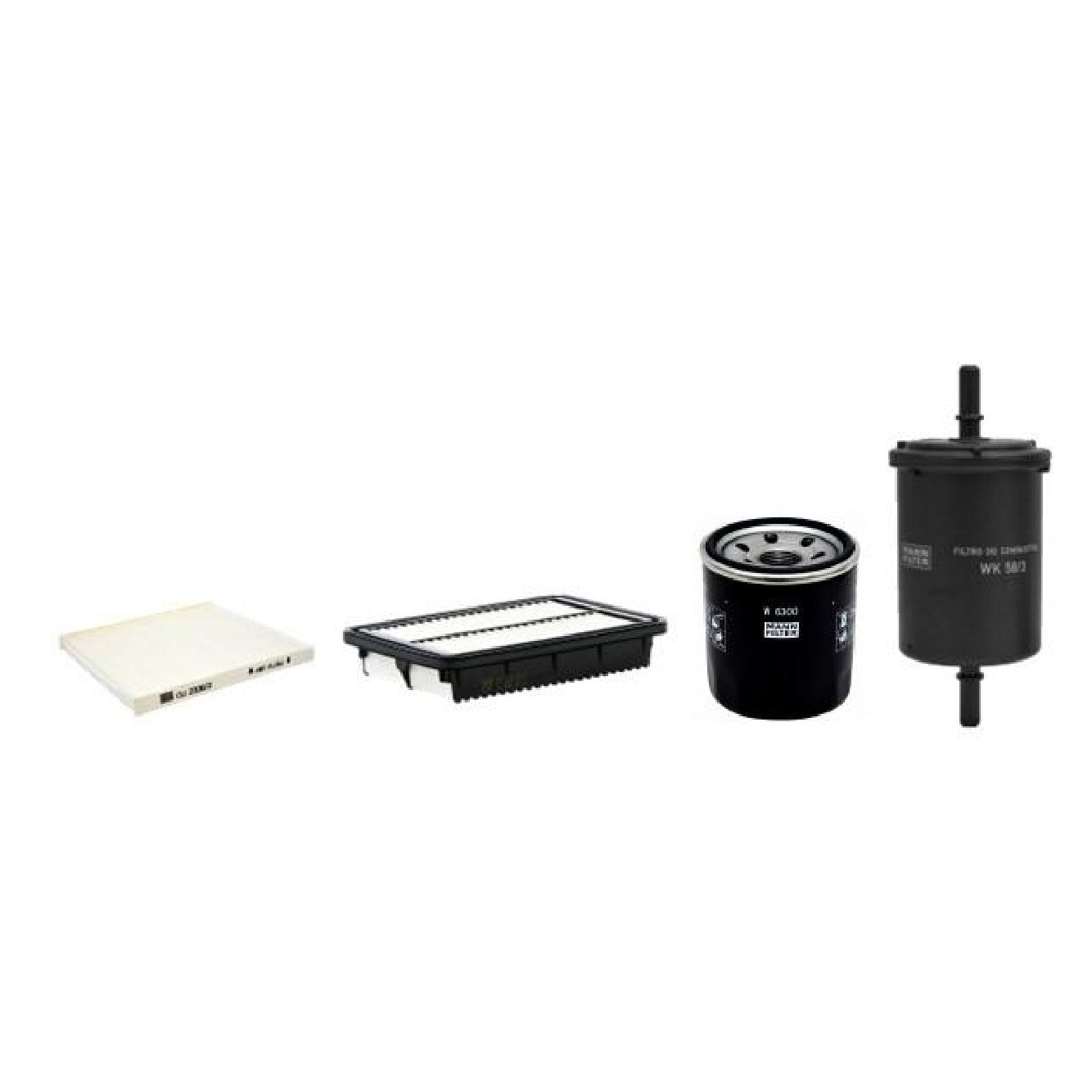 Kit de Filtros Ar Cabine Combustível Óleo - Mann-Filter - SP11068-4 - (1)