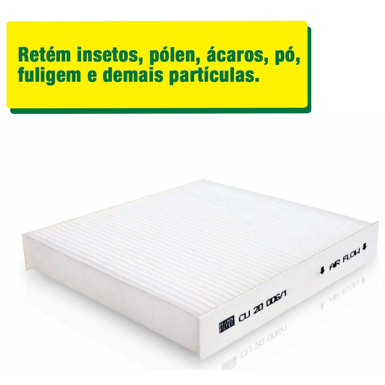 Filtro de Ar Condicionado Cabine - Mann-Filter - CU20006/1 - (2)