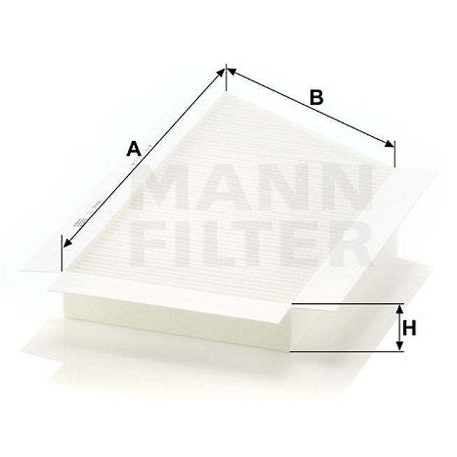 Filtro de Cabine Refil - Mann-Filter - CU 3448 - (4)
