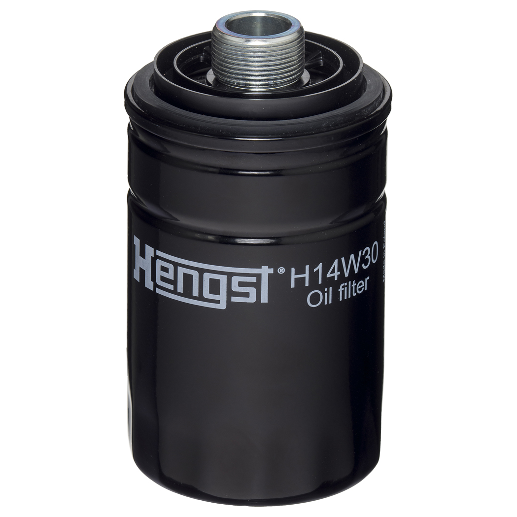 Filtro de Óleo Lubrificante Blindado - Hengst - H14W30 - (1)