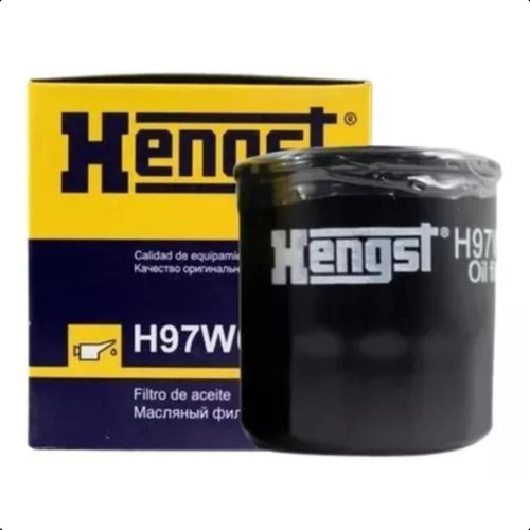 Filtro de Óleo Lubrificante Blindado - Hengst - H97W06 - (1)