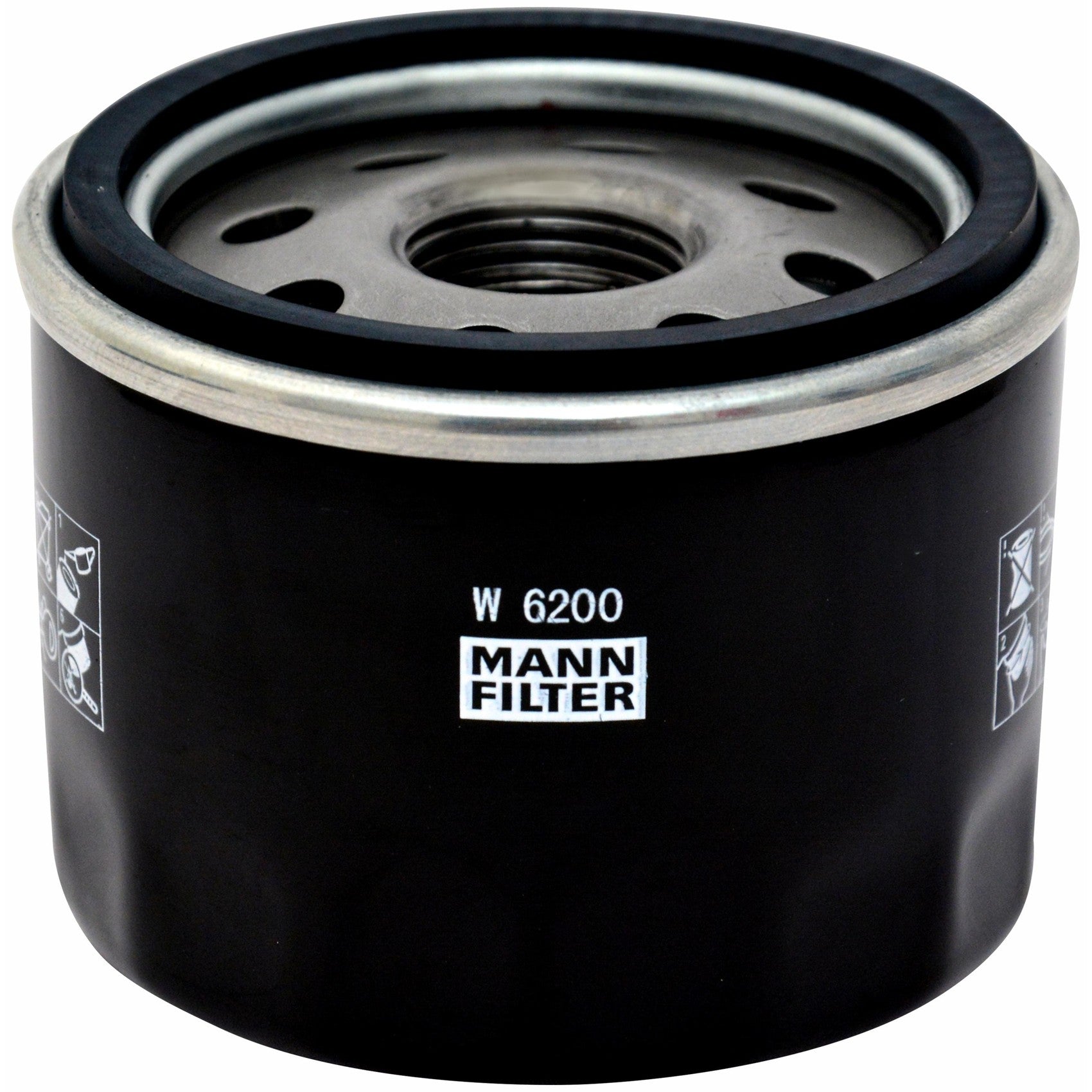 Filtro Blindado de Óleo - Mann-Filter - W6200 - (1)
