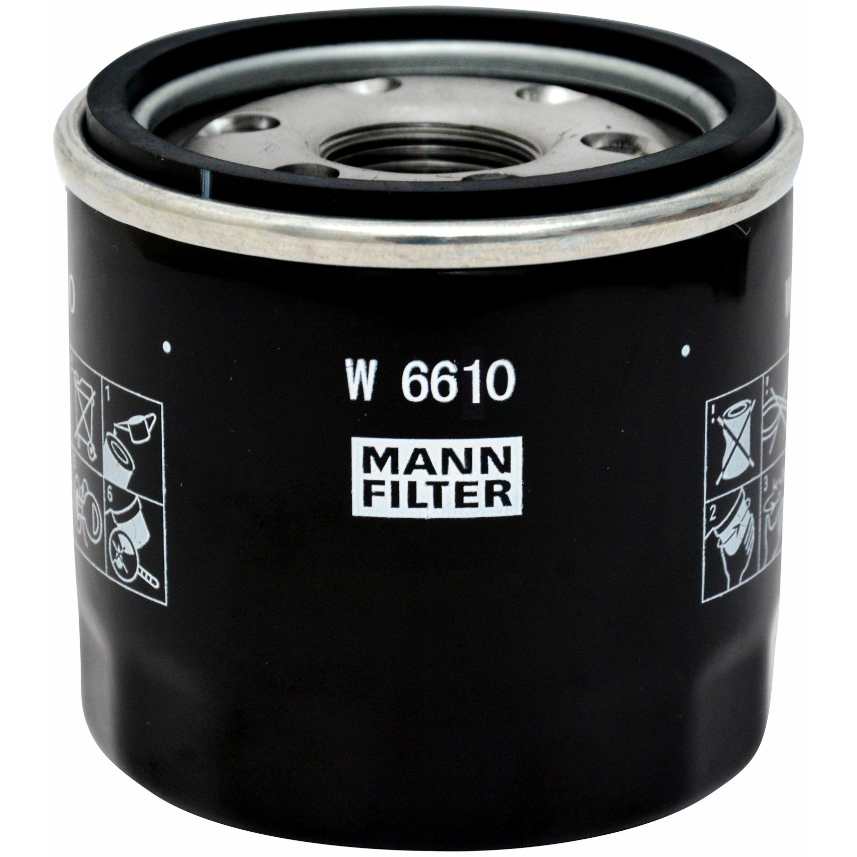 Filtro Blindado de Óleo - Mann-Filter - W6610 - (1)