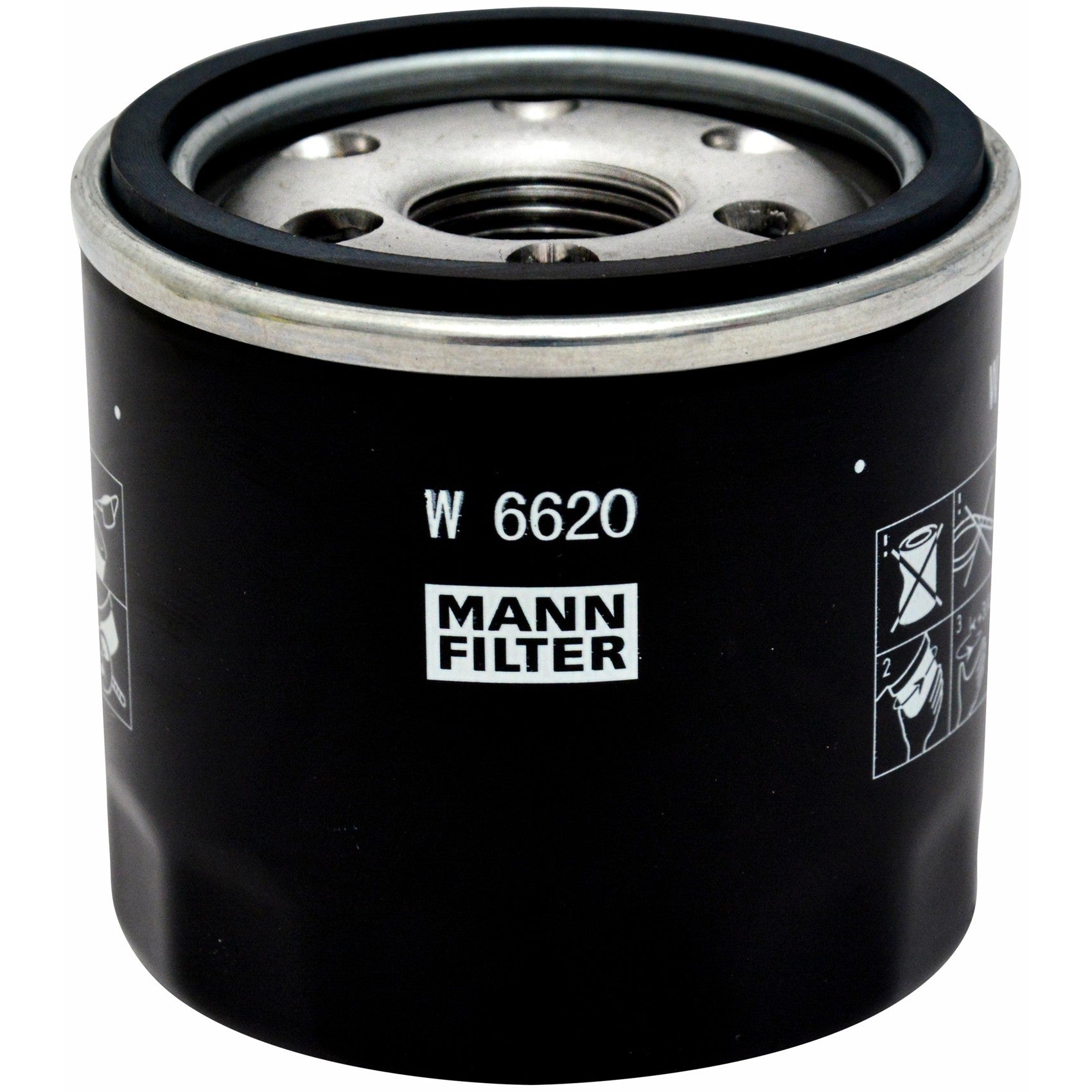 Filtro Blindado de Óleo - Mann-Filter - W6620 - (1)