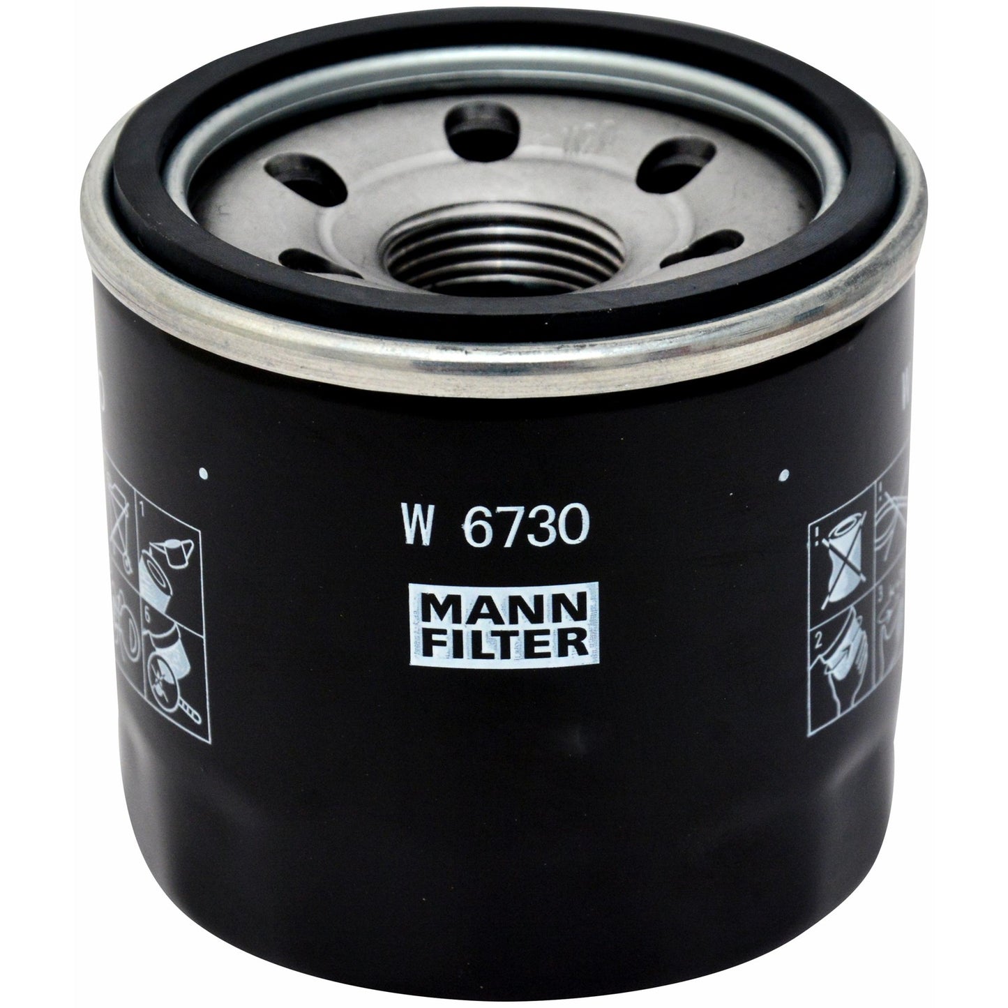 Filtro Blindado de Óleo - Mann-Filter - W6730 - (1)