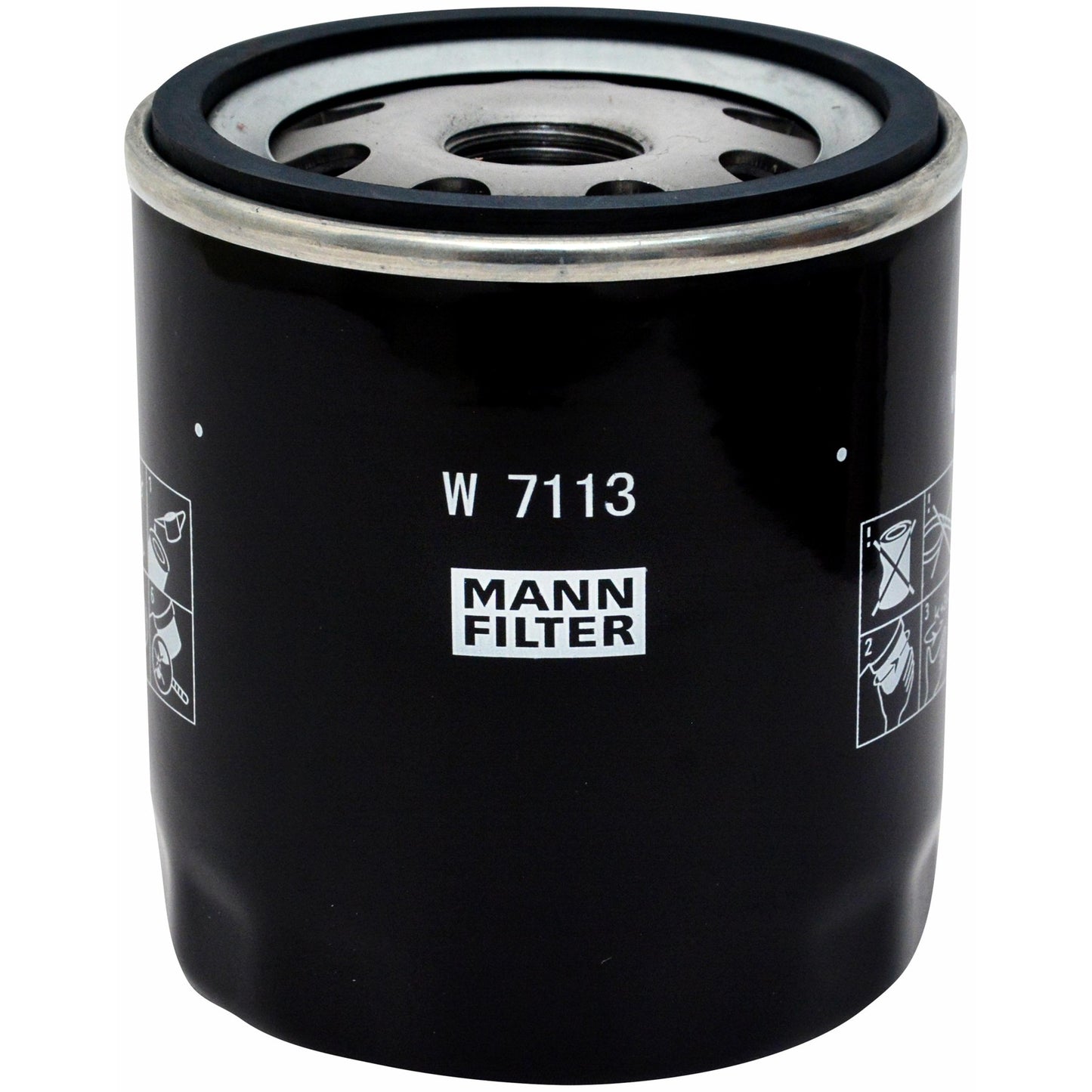 Filtro Blindado de Óleo - Mann-Filter - W7113 - (1)
