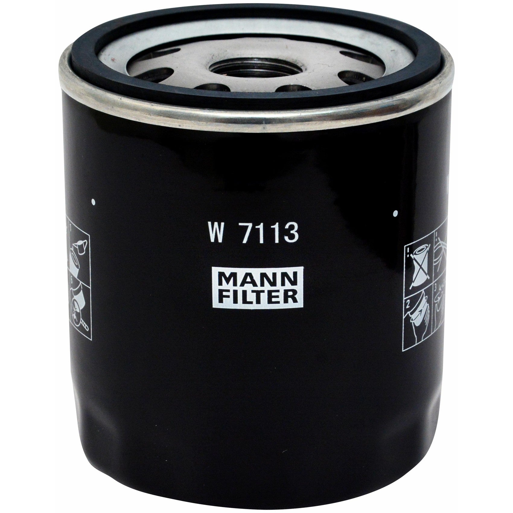 Filtro Blindado de Óleo - Mann-Filter - W7113 - (1)