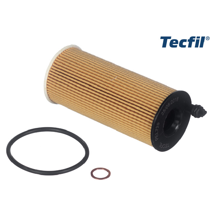 Filtro Lubrificante Papel - Tecfil - PEL729 - (1)