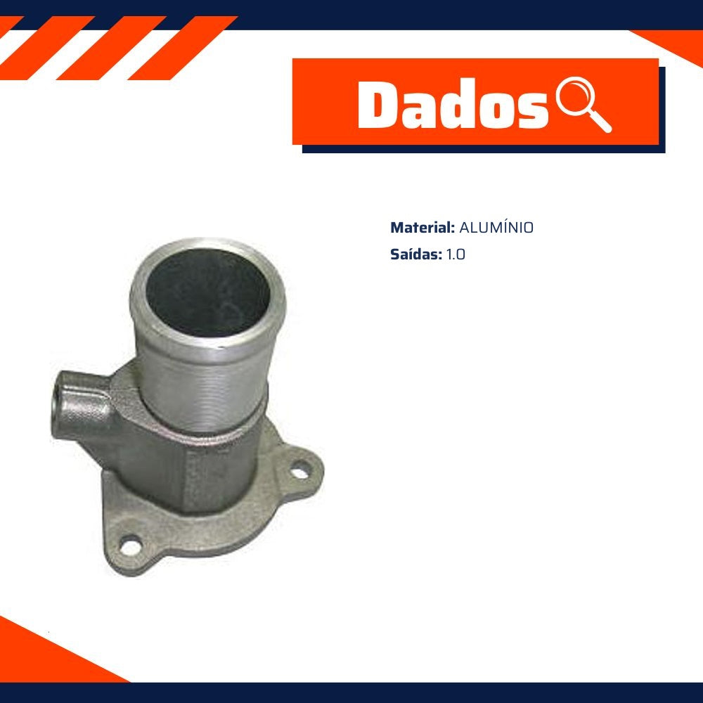 Flange do Termostato em Alumínio - Valclei - VC-662.B - (2)