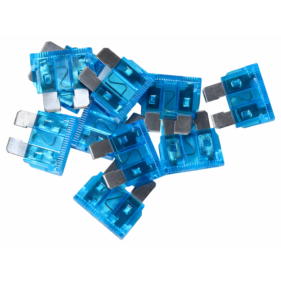 Kit 10 Fusível Lâmina 15A Universal - DNI - 316015 - (3)