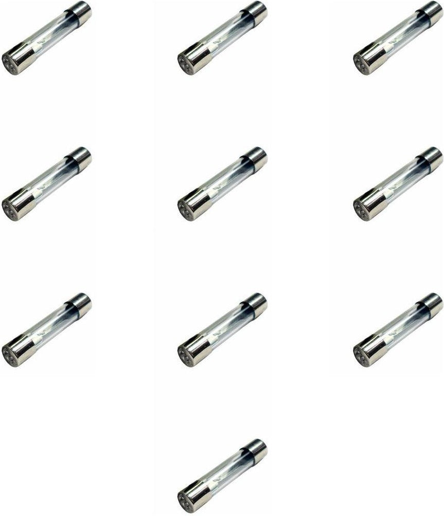 100 Fusíveis de Vidro 20A Universal 31,75x6,35mm - DNI 310020 - (2)