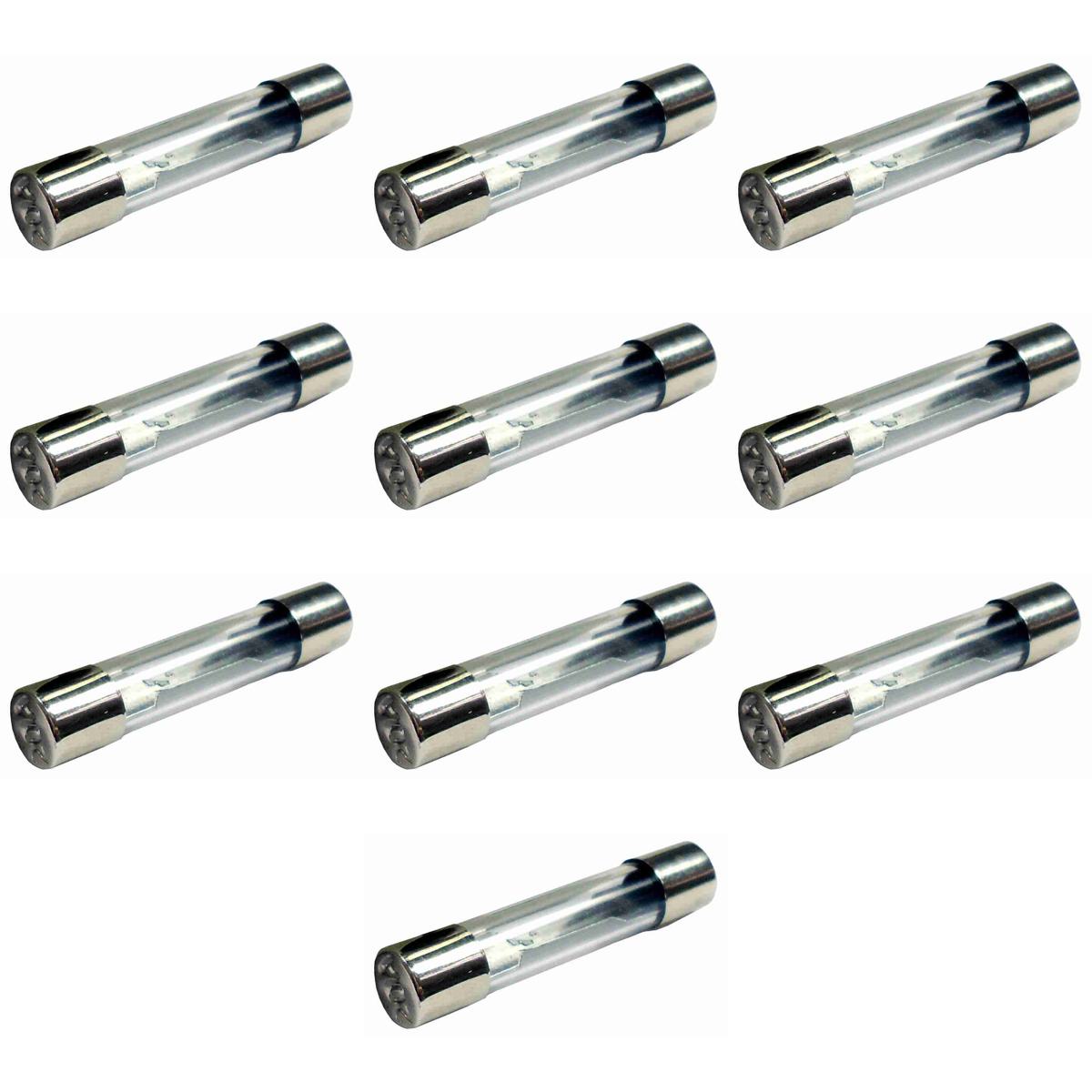 100 Fusíveis de Vidro 30A Universal 31,75x6,35mm - DNI 310030 - (2)