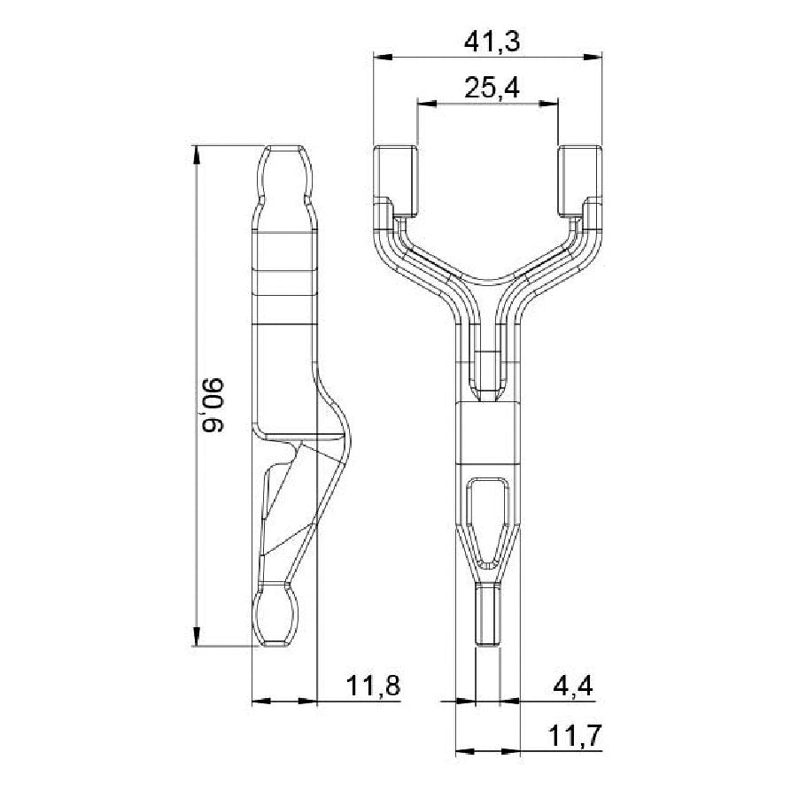 Garfo para Motor de Partida - Unifap - 4.414 - (3)
