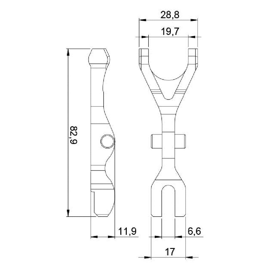 Garfo para Motor de Partida - Unifap - 4.419 - (2)