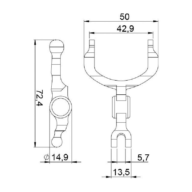 Garfo para Motor de Partida - Unifap - 4.421 - (3)
