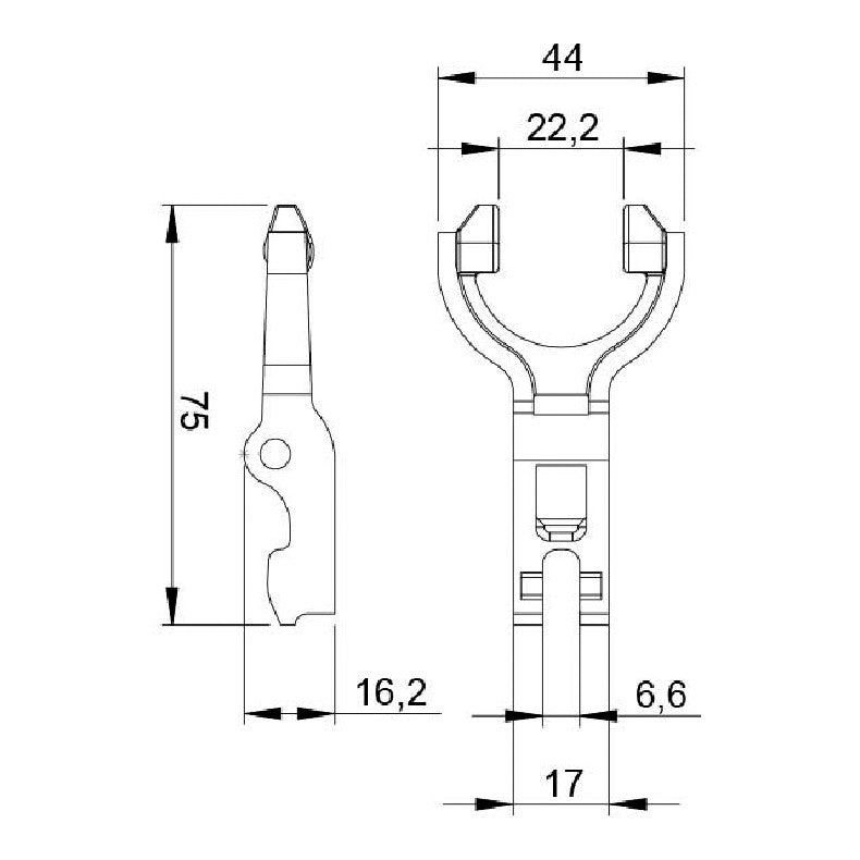 Garfo para Motor de Partida - Unifap - 4.423 - (3)