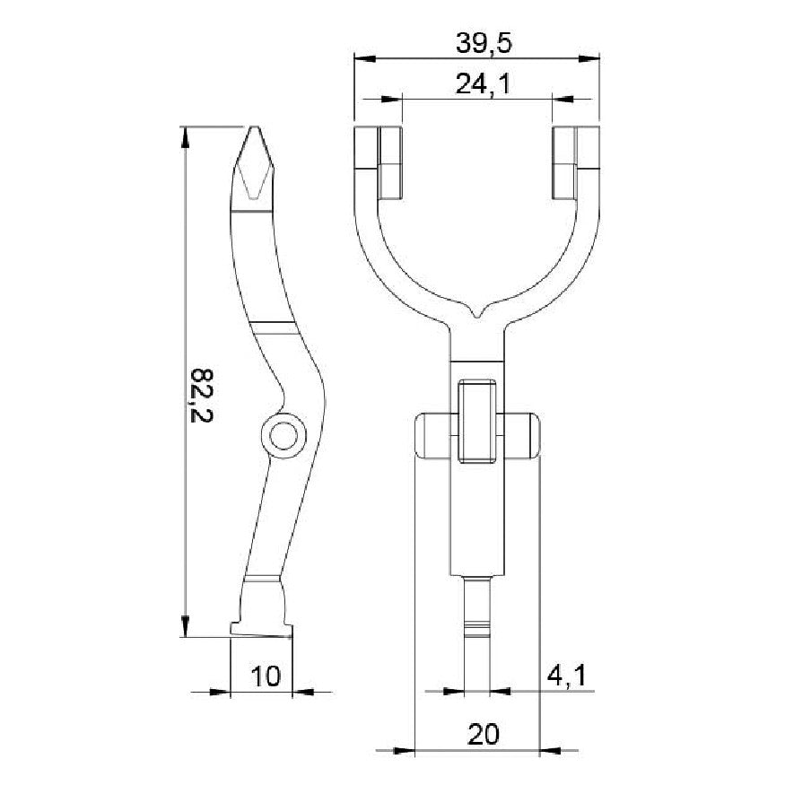 Garfo para Motor de Partida - Unifap - 4.434 - (3)